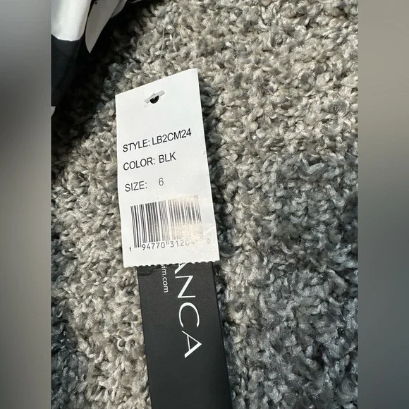 NWT La Blanca Standard Lingerie One Piece Swimsuit Size 6 - Picture 5 of 7